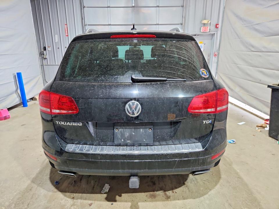 2013 Volkswagen Touareg VIN WVGEP9BP0DD013759 COPART salvage auction — FRONT END, Nh - Cert Of Title-Salvage, sold $1,800 on 2026-07-14 (photo 6)