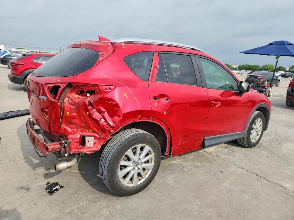 2016 Mazda Cx-5 VIN JM3KE2CY9G0917057 COPART salvage auction — REAR END, Tx - Certificate Of Title, sold $3,950 on 2026-07-09 (photo 3)
