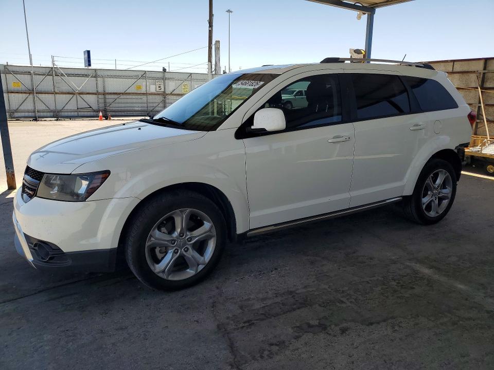 2017 Dodge Journey VIN 3C4PDCGB3HT579401 COPART salvage auction — REAR END, Nm - Cert Of Title-Salvage, sold $1,400 on 2026-08-07 (photo 1)