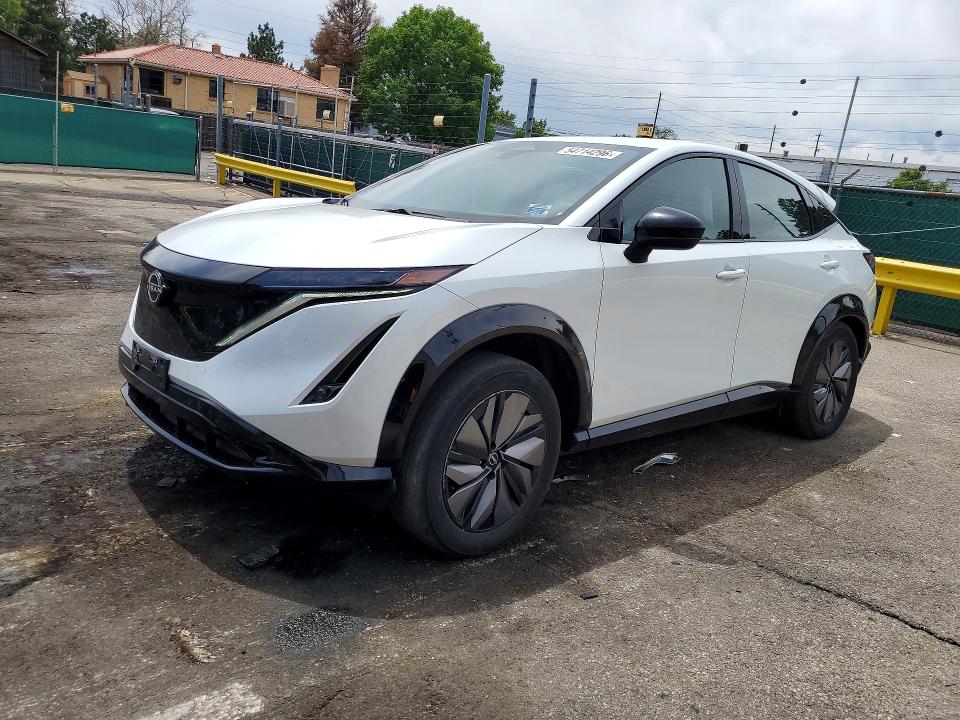 2024 Nissan Ariya VIN JN1CF0BB1RM737954 COPART salvage auction — REAR END, Co - Salvage Title, sold $10,700 on 2026-07-02 (photo 1)