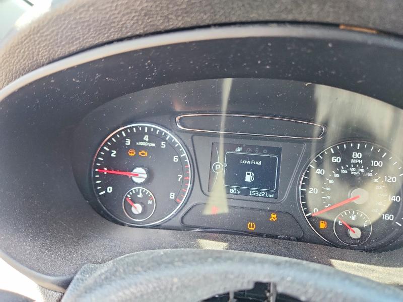 2016 Kia VIN 5XYPG4A3XGG024918 COPART salvage auction — FRONT END, Nc - Salvage Certificate Of Title, sold $1,300 on 2026-07-08 (photo 9)