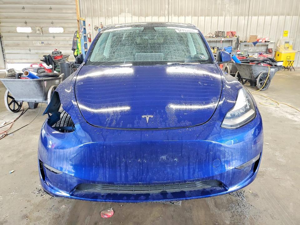 2021 Tesla Model y VIN 5YJYGAEE7MF251596 COPART salvage auction — FRONT END, Pa - Certificate Of Salvage, sold $6,100 on 2026-07-13 (photo 5)
