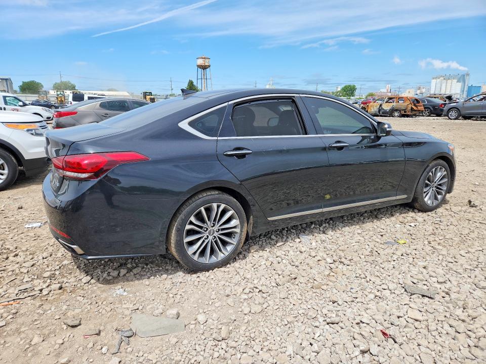 2016 Hyundai VIN KMHGN4JE7GU113153 COPART salvage auction — VANDALISM, Il - Salvage Certificate, sold $3,400 on 2026-07-31 (photo 3)