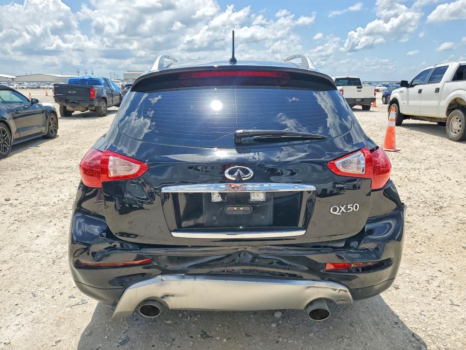 2016 Infiniti Qx50 VIN JN1BJ0RP1GM231372 COPART salvage auction — REAR END, Tx - Salvage Vehicle Title, sold $750 on 2026-07-23 (photo 6)