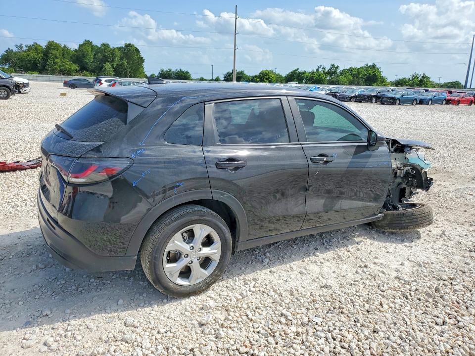 2025 Honda Hr-v VIN 3CZRZ1H35SM754667 COPART salvage auction — FRONT END, Tx - Salvage Vehicle Title, sold $8,900 on 2026-07-09 (photo 3)