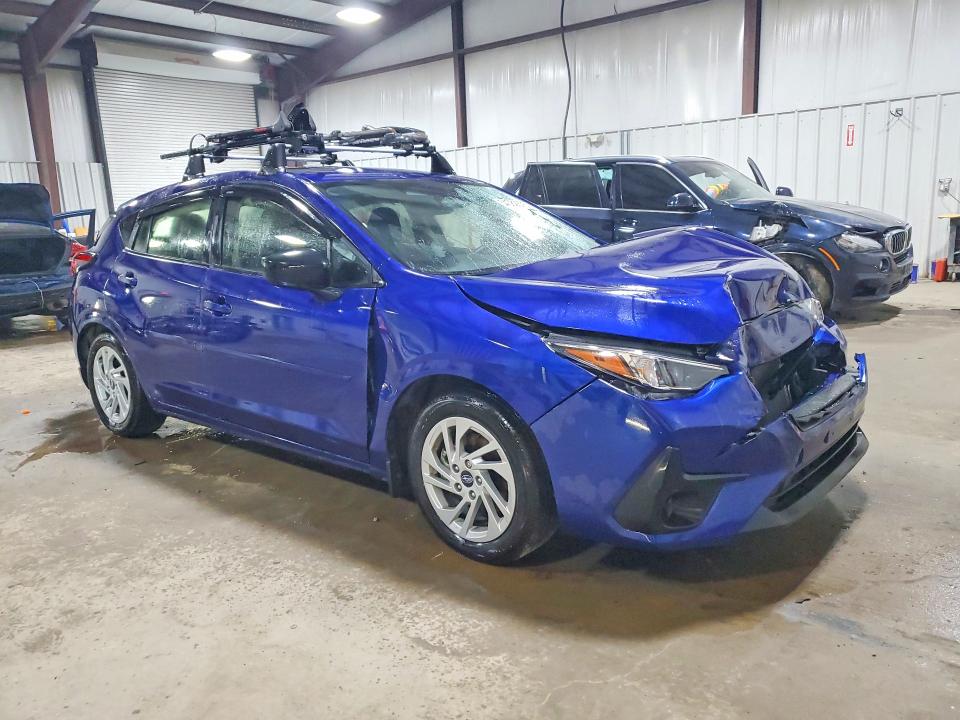 2025 Subaru Impreza VIN JF1GUABC8S8301870 COPART salvage auction — FRONT END, Pa - Certificate Of Salvage, sold $3,550 on 2026-07-08 (photo 4)
