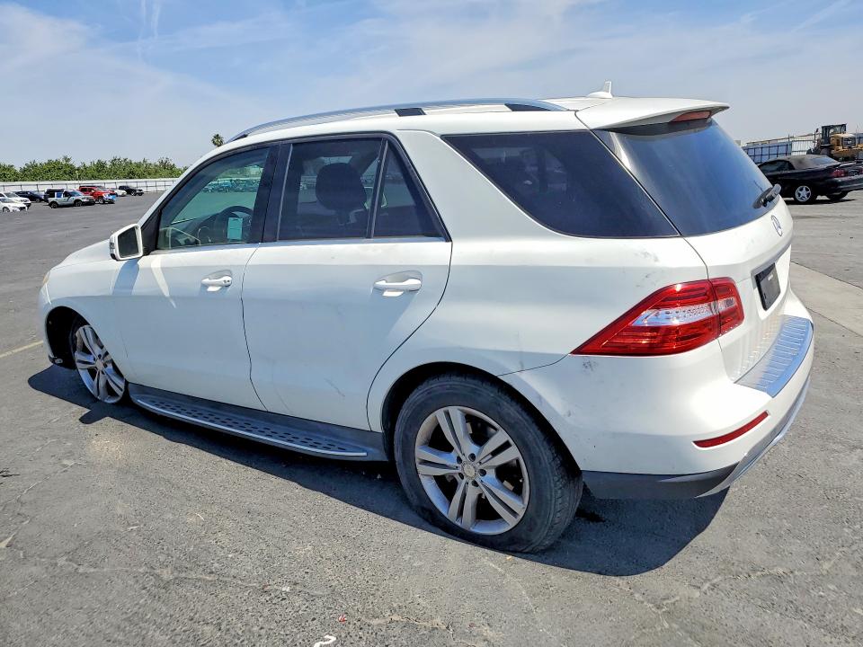2015 Mercedes-benz M-klasse VIN 4JGDA5JB3FA596487 COPART salvage auction — FRONT END, Ca - Salvage Certificate, sold $1,800 on 2026-07-02 (photo 2)