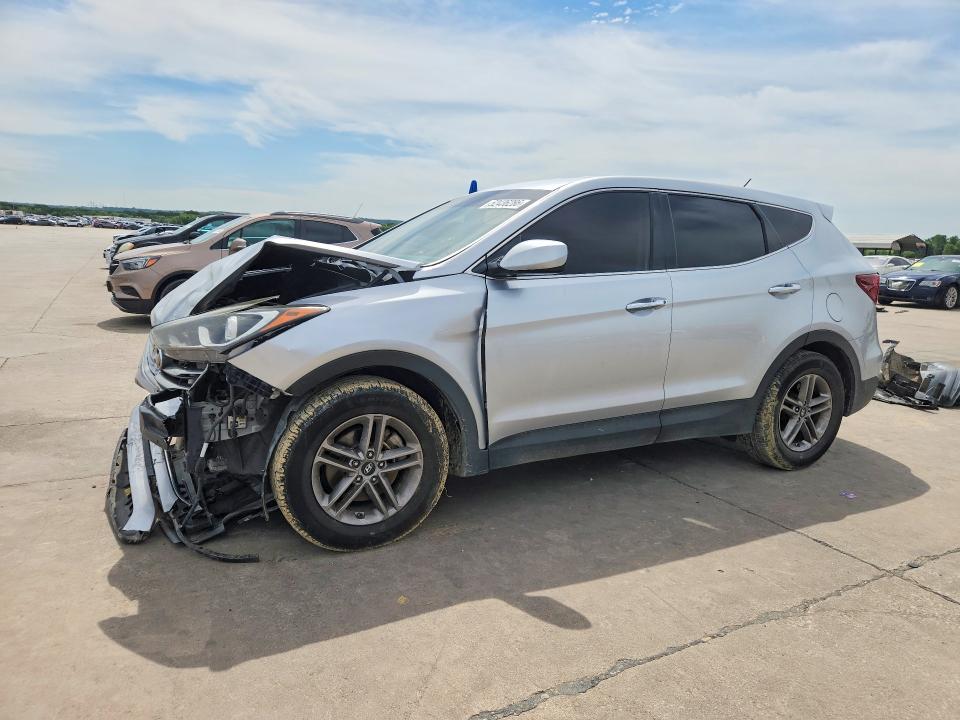 2018 Hyundai VIN 5XYZT3LB7JG560056 COPART salvage auction — FRONT END, Tx - Salvage Vehicle Title, sold $1,700 on 2026-07-02 (photo 1)
