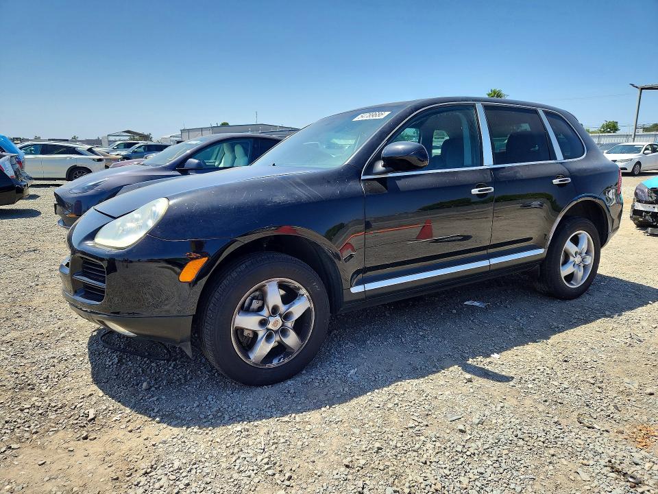 2006 Porsche Cayenne VIN WP1AB29P86LA65811 COPART salvage auction — FRONT END, CA - SALVAGE CERTIFICATE, sold $125 on 2026-08-14 (photo 1)