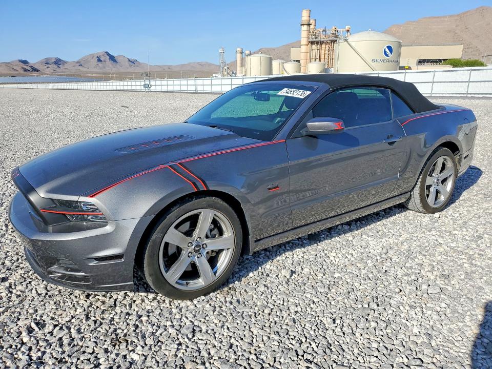 2013 Ford Mustang VIN 1ZVBP8FF9D5252981 COPART salvage auction — REAR END, Nv - Salvage Title, sold $5,800 on 2026-07-29 (photo 1)