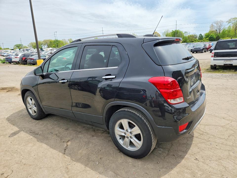 2019 Chevrolet Trax VIN KL7CJLSB0KB821923 COPART salvage auction — REAR END, In - Cert Of Title-Salvage Title, sold $60 on 2026-07-27 (photo 2)