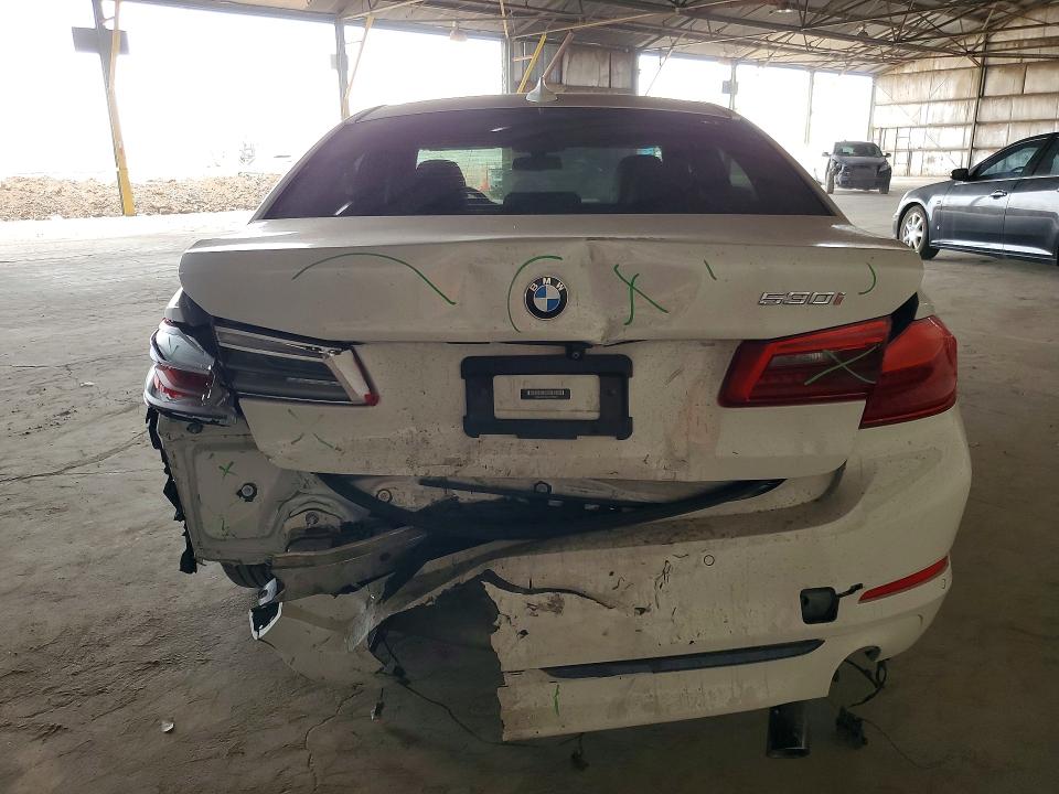 2020 BMW VIN WBAJR3C06LWW70822 COPART salvage auction — REAR END, ID - SALVAGE CERTIFICATE OF TITLE, sold $11,100 on 2026-07-27 (photo 6)