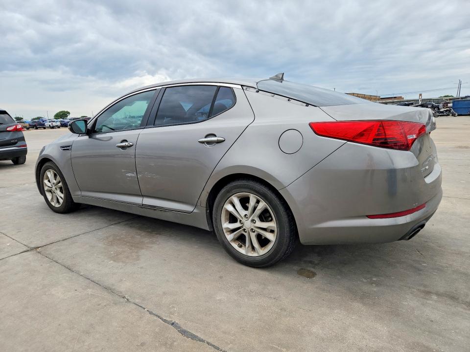 2013 Kia Optima VIN 5XXGN4A74DG240756 COPART salvage auction — SIDE, Tx - Salvage Vehicle Title, sold $1,000 on 2026-07-16 (photo 2)