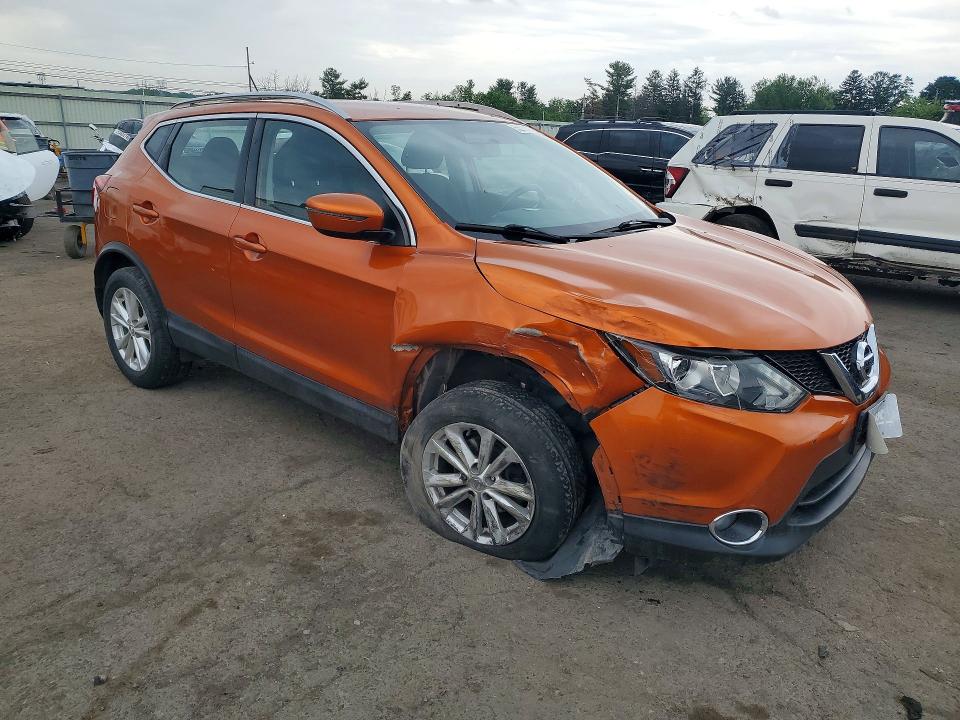 2017 Nissan Rogue VIN JN1BJ1CR3HW123650 COPART salvage auction — FRONT END, Pa - Certificate Of Salvage, sold $1,350 on 2026-07-14 (photo 4)