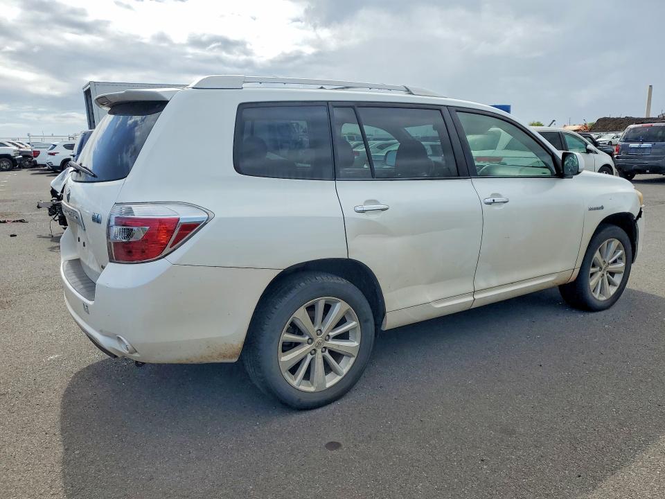 2009 Toyota Highlander VIN JTEEW44A792028597 COPART salvage auction — FRONT END, Hi - Certificate Of Title, sold $15 on 2026-07-13 (photo 3)