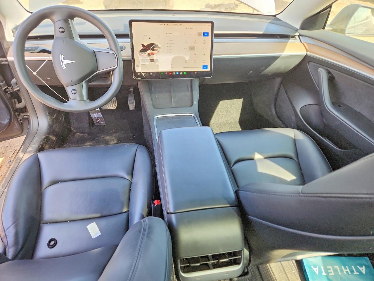 2023 Tesla Model 3 VIN 5YJ3E1EB2PF392991 COPART salvage auction — Rear End, IL - SALVAGE CERTIFICATE, sold $9,100 on 2026-07-09 (photo 8)