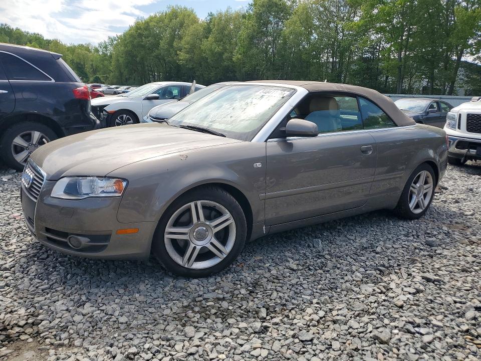2007 Audi A4 VIN WAUDF48H27K029867 COPART salvage auction — MINOR DENT/SCRATCHES, Ma - Cert Of Title-Reconstrctd Coll, sold $575 on 2026-07-29 (photo 1)