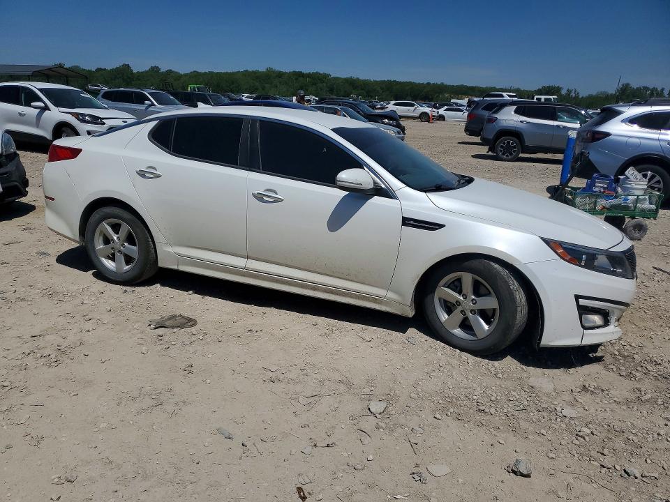 2015 Kia Optima VIN KNAGM4A70F5642684 COPART salvage auction — SIDE, Mo - Salvage Certificate Of Title, sold $800 on 2026-07-28 (photo 4)