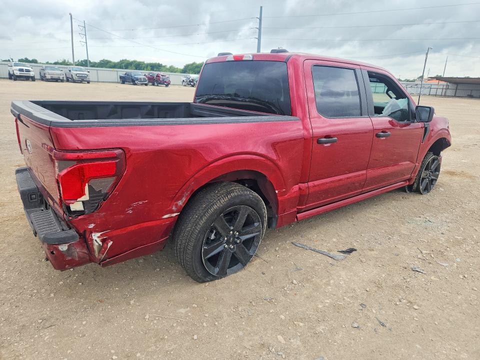2026 Ford F-150 lightning VIN 1FTEW2L57TFA32582 COPART salvage auction — REAR END, TX - SALVAGE VEHICLE TITLE (P), sold $23,700 on 2026-07-22 (photo 3)