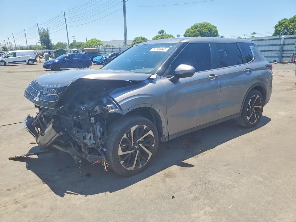 2022 Mitsubishi Outlander VIN JA4J3UA80NZ005221 COPART salvage auction — FRONT END, Fl - Certificate Of Destruction, sold $3,200 on 2026-07-20 (photo 1)
