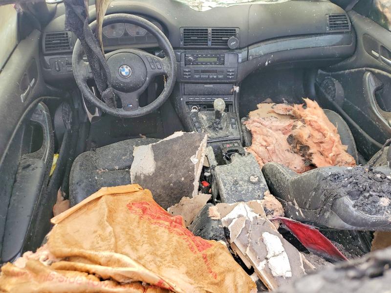 2001 BMW M3 VIN WBSBR93491EX20086 COPART salvage auction — BURN, Il - Salvage Certificate, sold $4,450 on 2026-07-23 (photo 8)