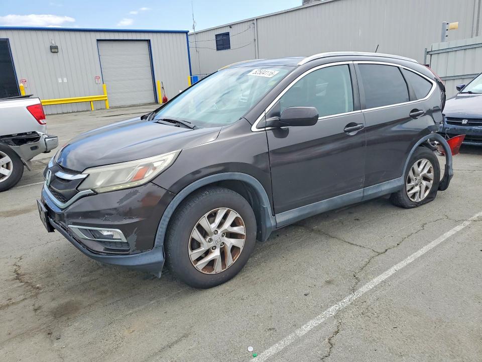 2016 Honda Cr-v VIN 2HKRM3H71GH507727 COPART salvage auction — REAR END, Ca - Salvage Certificate, sold $2,600 on 2026-07-10 (photo 1)