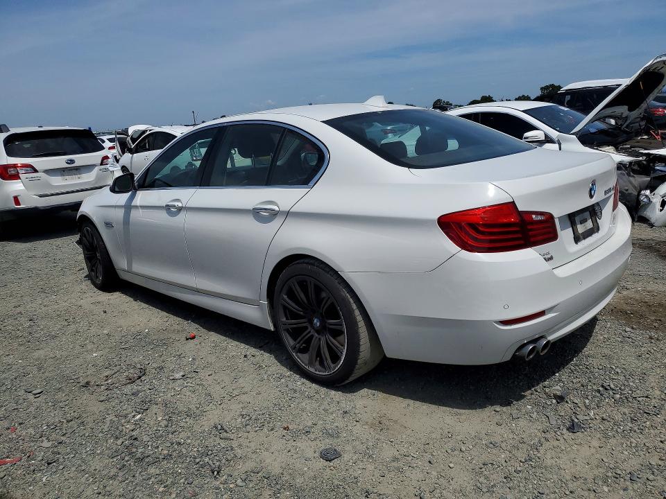 2015 BMW 5er VIN WBAXA5C53FD691295 COPART salvage auction — FRONT END, Salvage Title, sold $1,550 on 2026-07-14 (photo 2)
