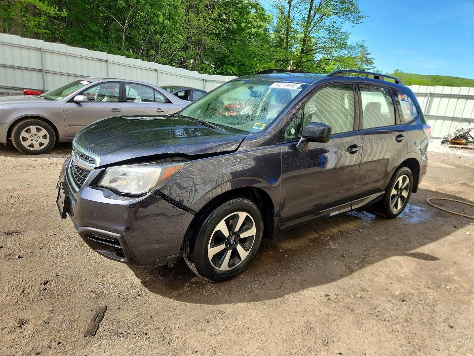 2018 Subaru Forester VIN JF2SJABC5JH403382 COPART salvage auction — FRONT END, Vt - Cert Of Title-Salvage Vehicle, sold $525 on 2026-07-13 (photo 1)