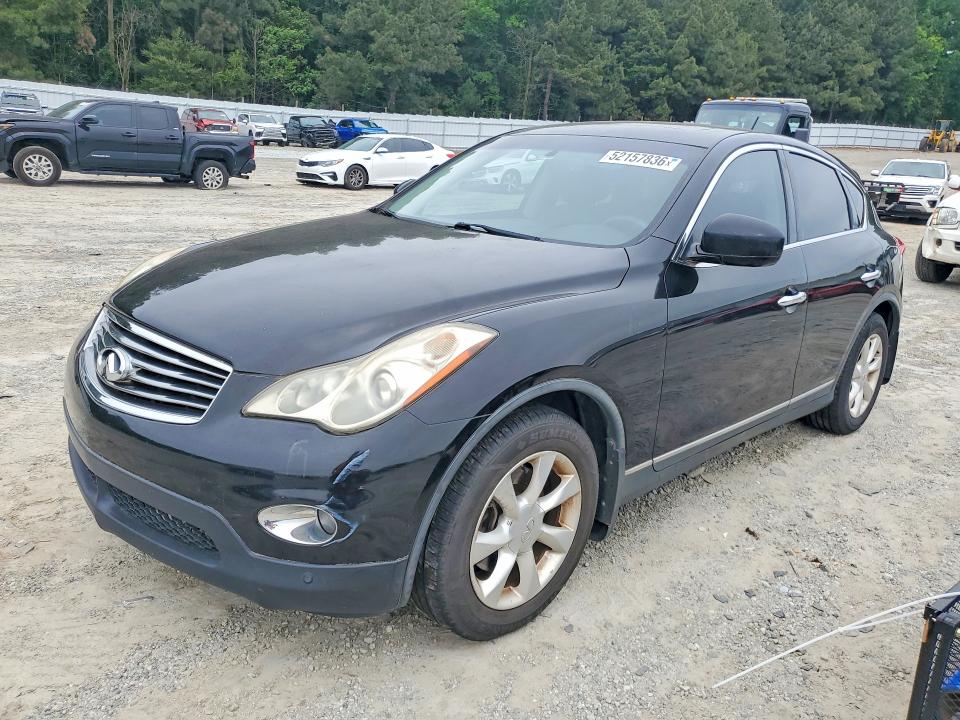 2010 Infiniti Ex35 VIN JN1AJ0HP6AM702100 COPART salvage auction — MECHANICAL, GA - CERTIFICATE OF TITLE, sold $300 on 2026-07-29 (photo 1)