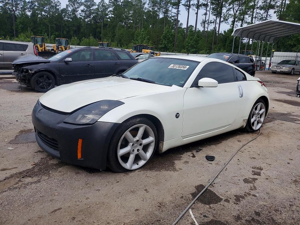 2004 Nissan 350z VIN JN1AZ34E64T061006 COPART salvage auction — FRONT END, Sc - Cert Of Title-Salvage, sold $275 on 2026-07-22 (photo 1)