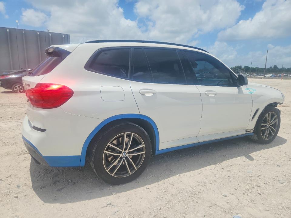 2018 BMW X3 VIN 5UXTS3C58J0Y98069 COPART salvage auction — FRONT END, Fl - Cert Of Title Slvg Rebuildable, sold $12,800 on 2026-07-14 (photo 3)