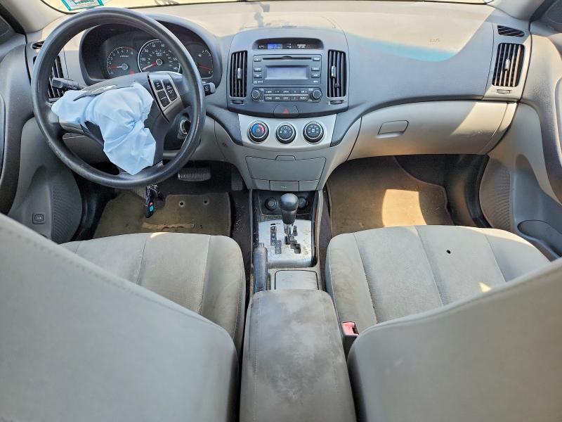 2010 Hyundai Elantra VIN KMHDU4AD7AU182249 COPART salvage auction — FRONT END, Nj - Cert Of Title-Salvage, sold $225 on 2026-07-22 (photo 8)