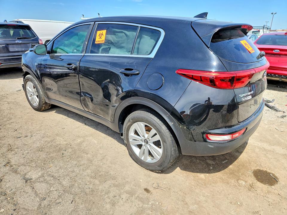 2018 Kia VIN KNDPMCAC5J7422321 COPART salvage auction — FRONT END, In - Cert Of Title-Salvage Title, sold $1,750 on 2026-07-21 (photo 2)