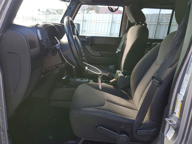 2014 Jeep Wrangler / VIN 1C4HJWDG2EL221311 COPART salvage auction — FRONT END, Ca - Salvage Certificate, sold $4,150 on 2026-07-02 (photo 7)