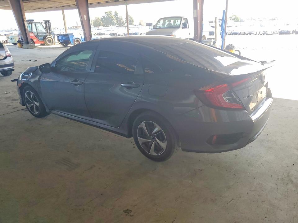 2021 Honda Civic VIN 2HGFC2F61MH545006 COPART salvage auction — FRONT END, Ca - Salvage Certificate, sold $3,300 on 2026-07-02 (photo 2)