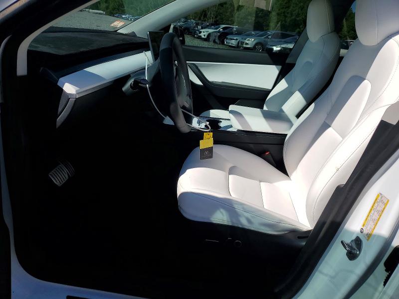 2022 Tesla Model y VIN 7SAYGDEF3NF461059 COPART salvage auction — FRONT END, MA - CERT OF TITLE-SALVAGE (P), sold $12,100 on 2026-07-22 (photo 7)