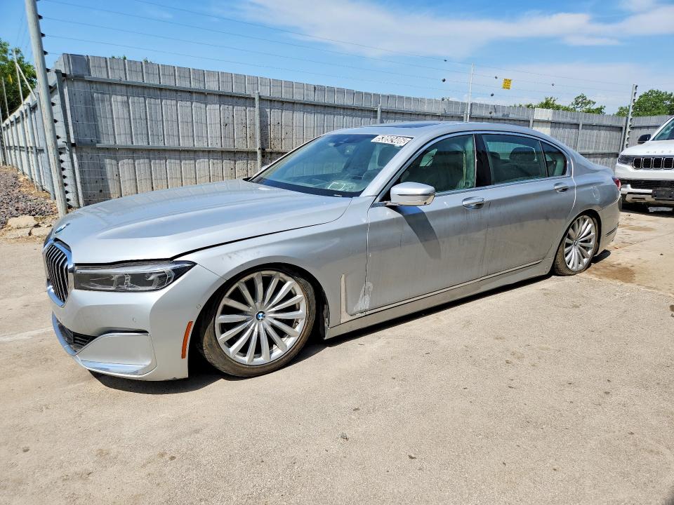2020 BMW 7 series VIN WBA7T2C02LCE39345 COPART salvage auction — Burn Interior, VA - CERT OF TITLE - SALVAGE, sold $8,700 on 2026-07-30 (photo 1)