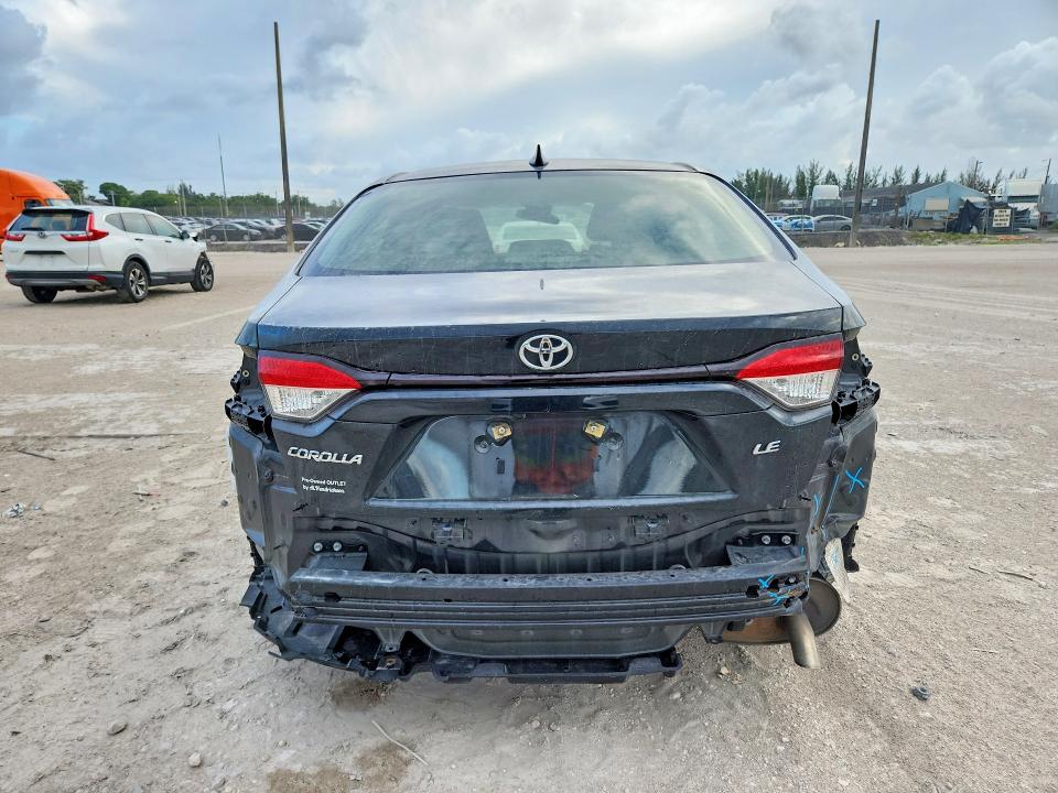 2021 Toyota Corolla VIN JTDEPMAE1MJ140870 COPART salvage auction — FRONT END, Fl - Cert Of Title Slvg Rebuildable, sold $3,650 on 2026-07-16 (photo 6)