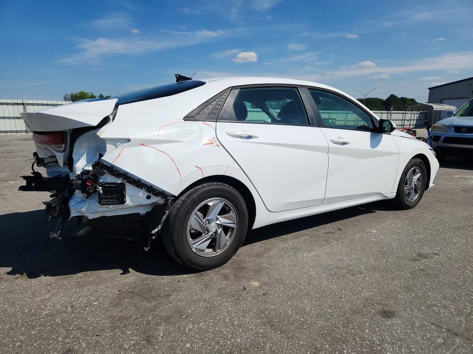 2025 Hyundai VIN KMHLL4DG0SU036104 COPART salvage auction — REAR END, Nc - Salvage Certificate Of Title, sold $5,000 on 2026-07-14 (photo 3)