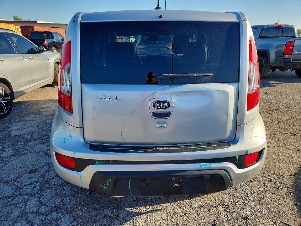 2013 Kia Soul VIN KNDJT2A63D7776260 COPART salvage auction — REAR END, In - Cert Of Title-Salvage Title, sold $875 on 2026-07-24 (photo 6)