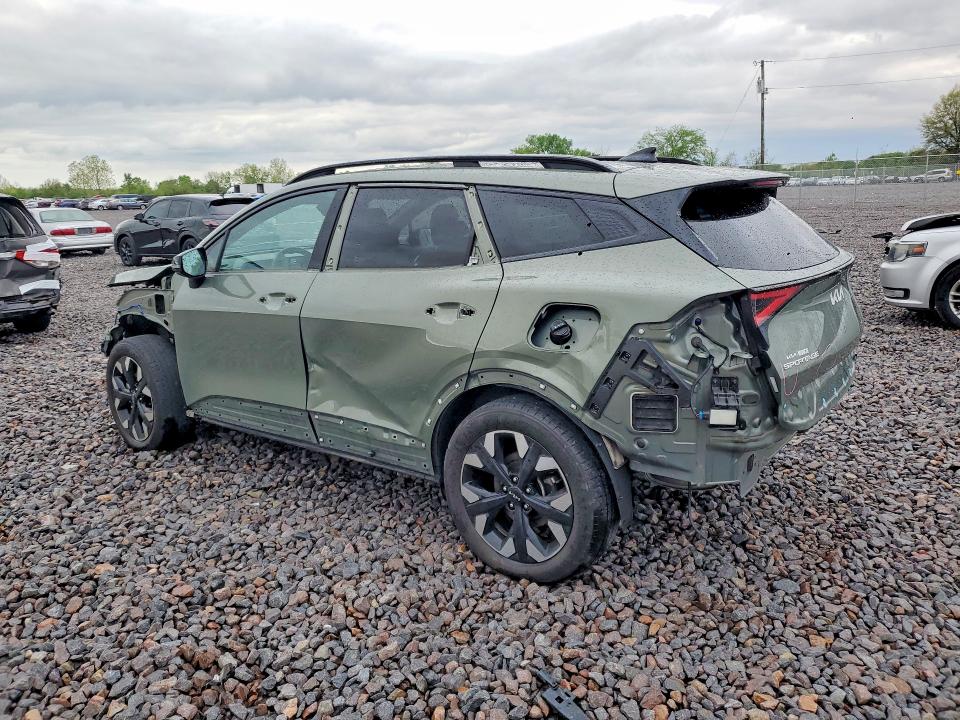 2024 Kia Sportage VIN 5XYK6CDF3RG157567 COPART salvage auction — FRONT END, IN - CERT OF TITLE-SALVAGE TITLE, sold $7,400 on 2026-07-28 (photo 2)