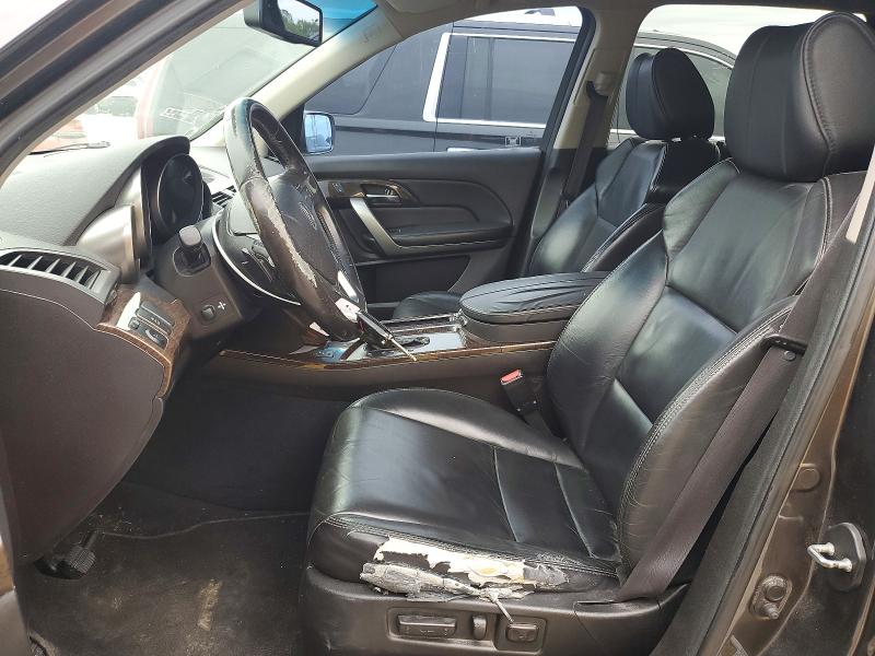 2010 Acura Mdx VIN 2HNYD2H26AH526181 COPART salvage auction — FRONT END, In - Certificate Of Title, sold $600 on 2026-07-19 (photo 7)