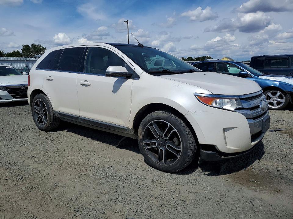 2012 Ford Edge VIN 2FMDK3KC3CBA37868 COPART salvage auction — FRONT END, Ca - Salvage Certificate, sold $600 on 2026-07-02 (photo 4)
