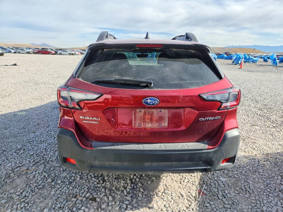 2025 Subaru VIN 4S4BTAFC3S3244388 COPART salvage auction — FRONT END, Ut - Salvage Certificate, sold $9,000 on 2026-07-10 (photo 6)