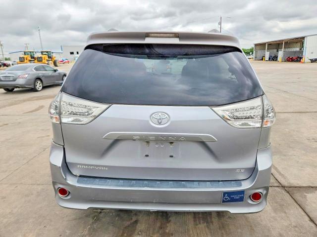 2012 Toyota Sienna VIN 5TDXK3DC8CS246889 COPART salvage auction — SIDE, Tx - Salvage Vehicle Title, sold $2,000 on 2026-07-02 (photo 6)