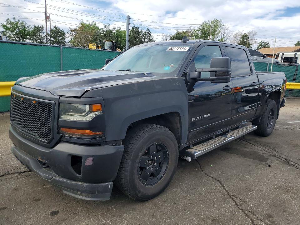 2016 Chevrolet VIN 3GCUKREC9GG231617 COPART salvage auction — FRONT END, Mt - Dis/Dlr/Exp Only Clean Title, sold $4,300 on 2026-07-02 (photo 1)