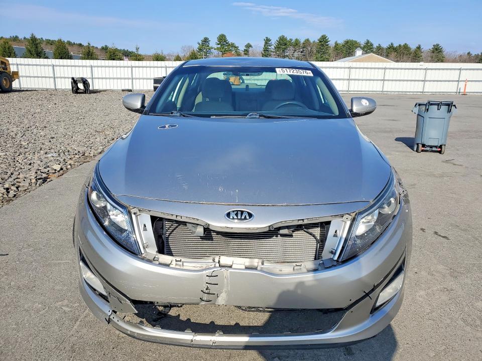 2015 Kia Optima VIN 5XXGM4A72FG480054 COPART salvage auction — FRONT END, Mt - Certificate Of Title, sold $500 on 2026-07-06 (photo 5)