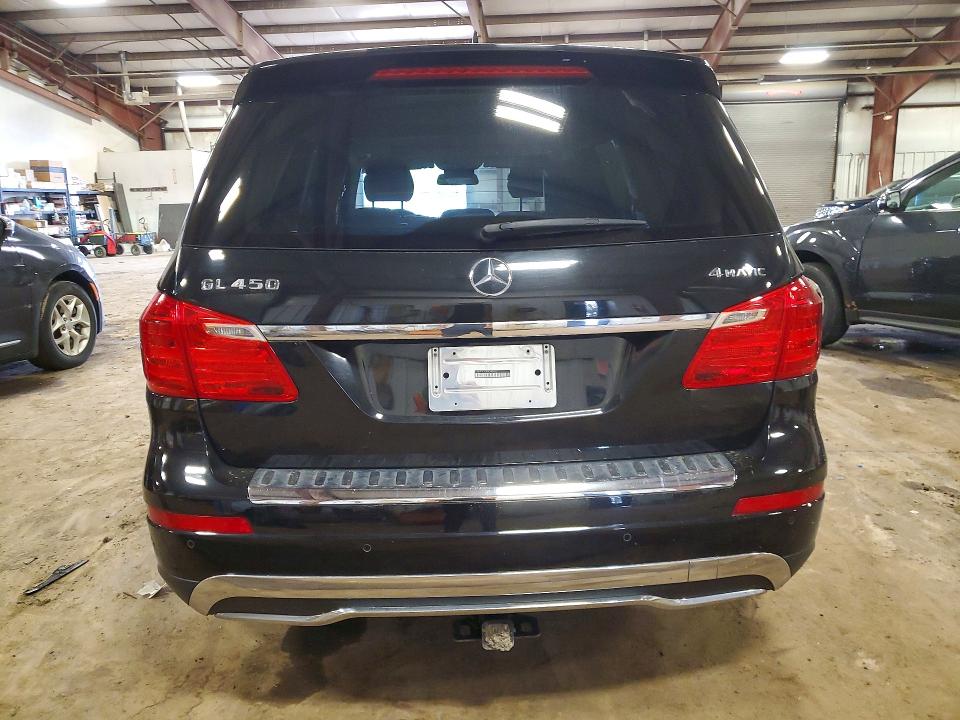 2013 Mercedes-benz Gl-klasse VIN 4JGDF7CE3DA248657 COPART salvage auction — FRONT END, MI - CERTIFICATE OF TITLE, sold $7,700 on 2026-07-31 (photo 6)