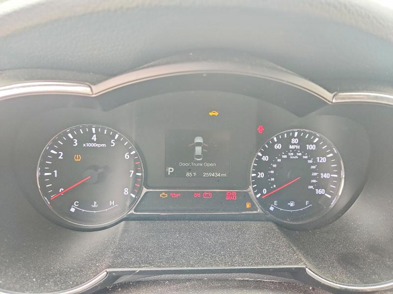 2013 Kia VIN 5XXGR4A63DG098864 COPART salvage auction — MECHANICAL, Oh - Certificate Of Title, sold $275 on 2026-07-20 (photo 9)