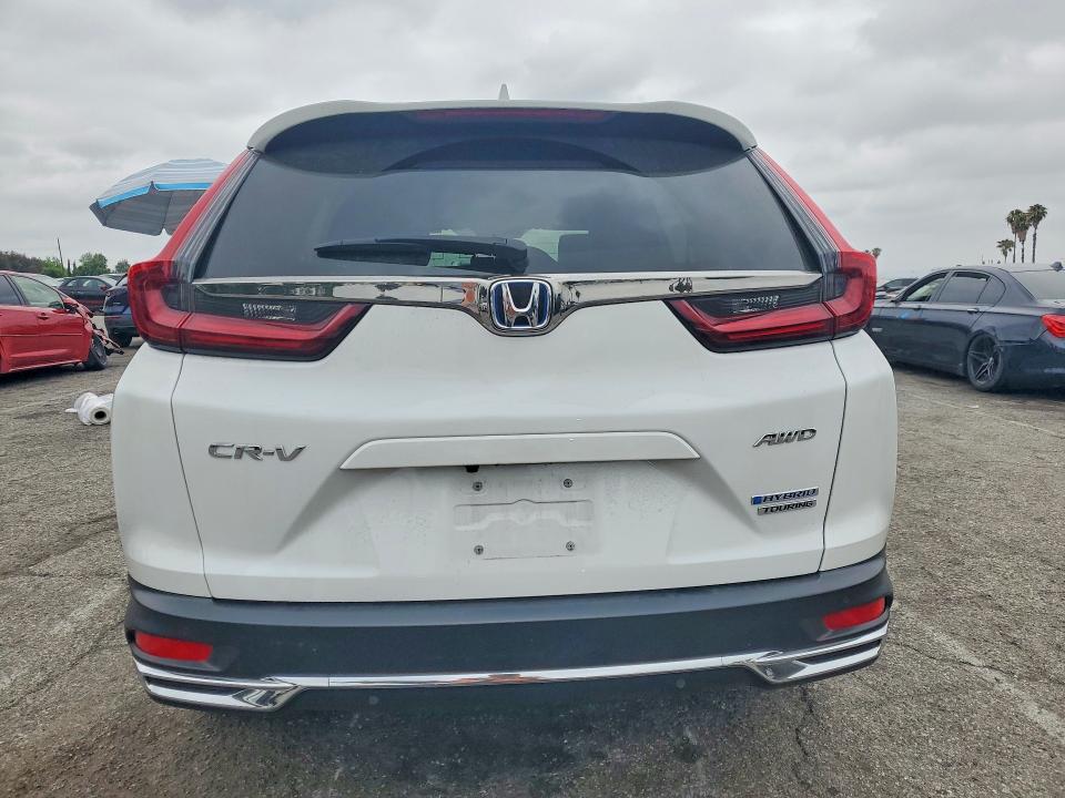 2022 Honda Cr-v VIN 5J6RT6H90NL038624 COPART salvage auction — FRONT END, Ca - Salvage Certificate, sold $12,300 on 2026-07-31 (photo 6)